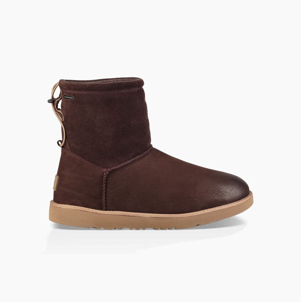 UGG Classic Toggle - Gummistøvler Herre - Brune (NO-A921)